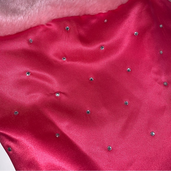 VS Sexy Little Things Santa Christmas Hat Fur Pink Bling Holiday main image 8